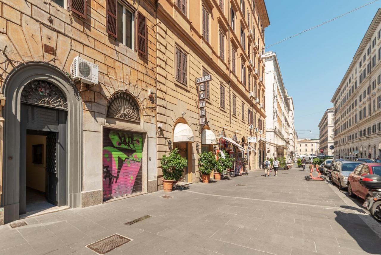 Termini Station Elegant And Roomy Apartment Roma Esterno foto